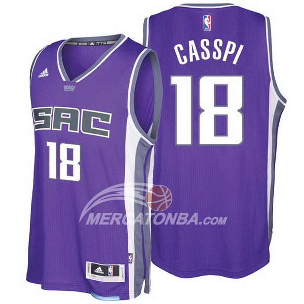 Maglia NBA Casspi Sacramento Kings Purpura